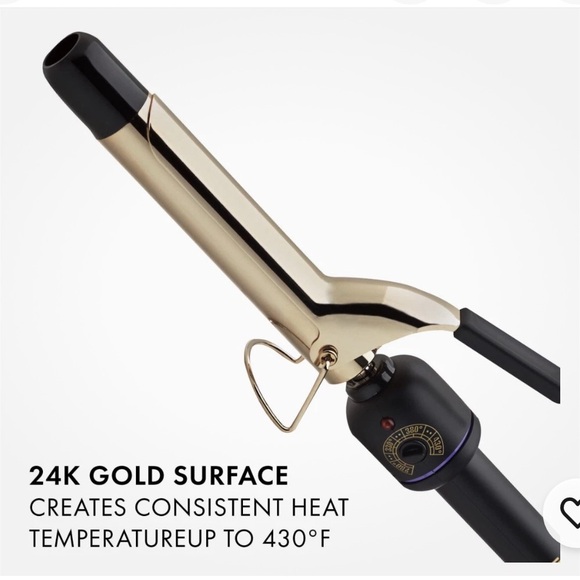 Brand new.!!!Hot tools pro artist 24K gold collection curling iron. - Picture 1 of 11
